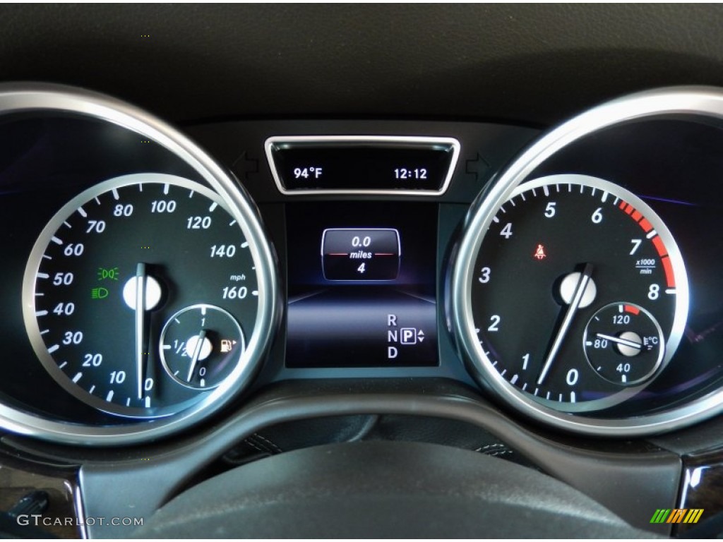 2014 Mercedes-Benz ML 350 Gauges Photo #84918256