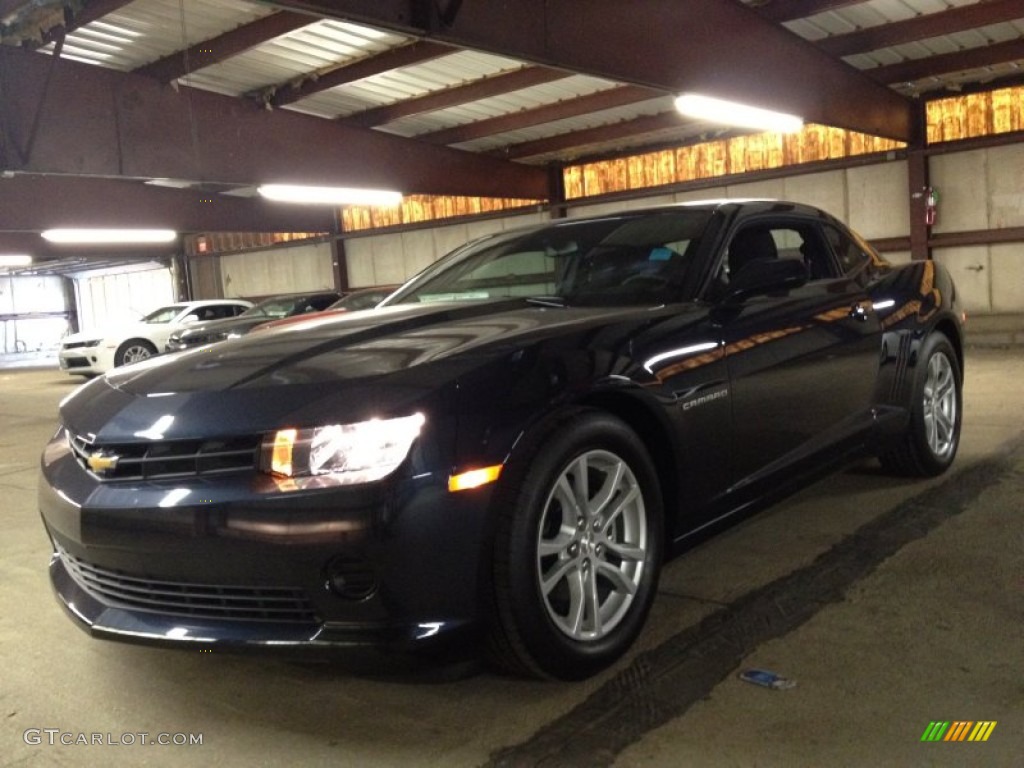 2014 Camaro LS Coupe - Blue Ray Metallic / Black photo #1