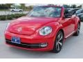 2013 Tornado Red Volkswagen Beetle Turbo Convertible  photo #3