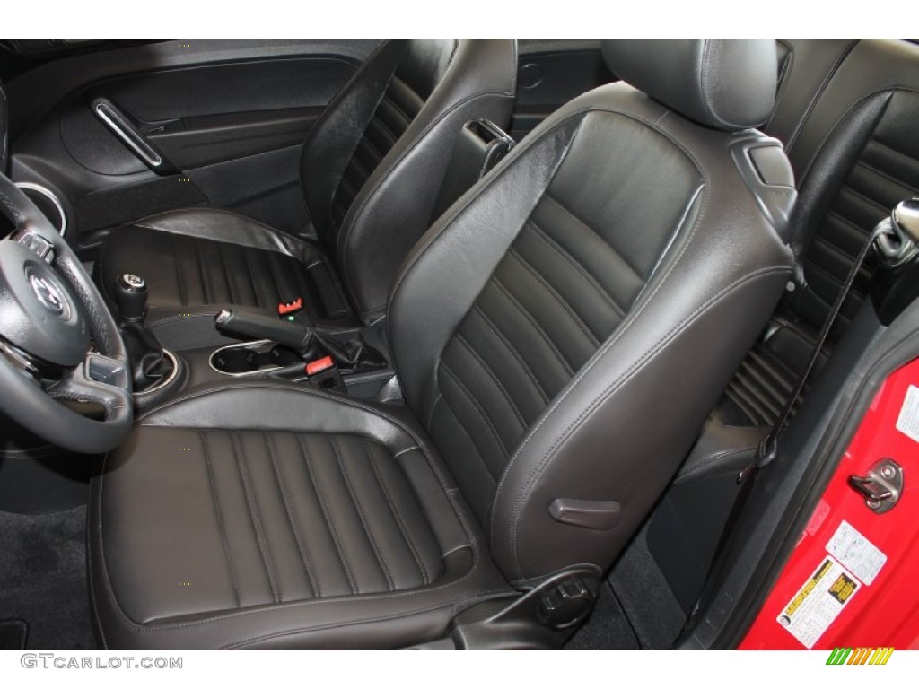 Titan Black Interior 2013 Volkswagen Beetle Turbo Convertible Photo #84919030
