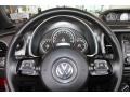 Titan Black 2013 Volkswagen Beetle Turbo Convertible Steering Wheel