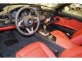 Coral Red 2014 BMW Z4 sDrive28i Interior Color