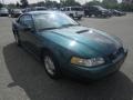 2000 Amazon Green Metallic Ford Mustang V6 Coupe #84908334