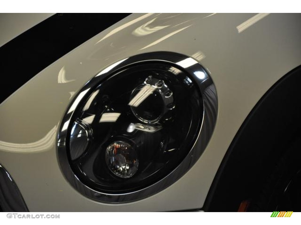 2013 Cooper S Convertible - Pepper White / Carbon Black photo #2