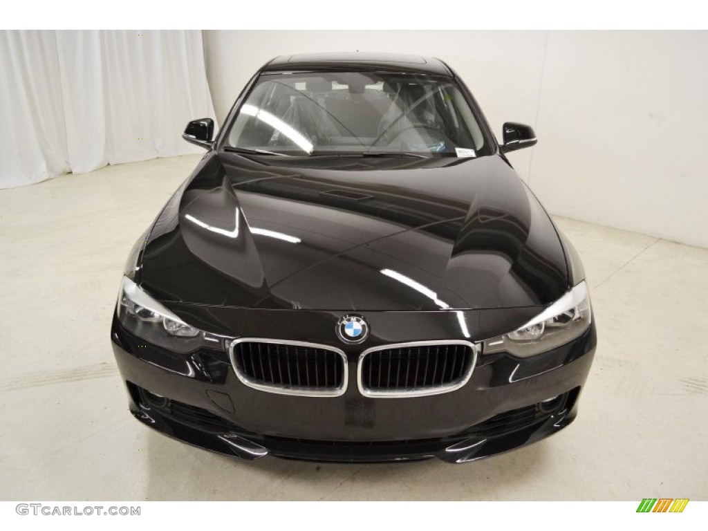 2013 3 Series 328i Sedan - Jet Black / Black photo #4