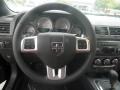 Dark Slate Gray/Radar Red 2014 Dodge Challenger R/T Steering Wheel