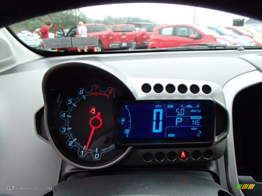 2014 Chevrolet Sonic LT Sedan Gauges Photo #84922316