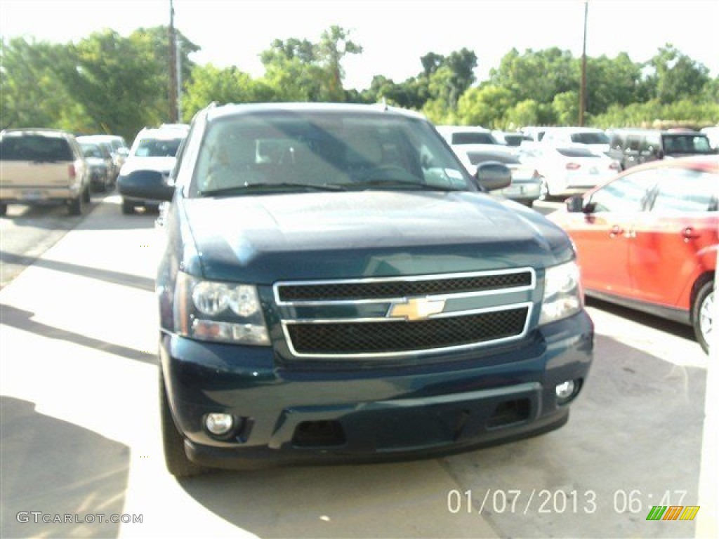 2007 Suburban 1500 LTZ - Bermuda Blue Metallic / Light Titanium/Dark Titanium photo #1