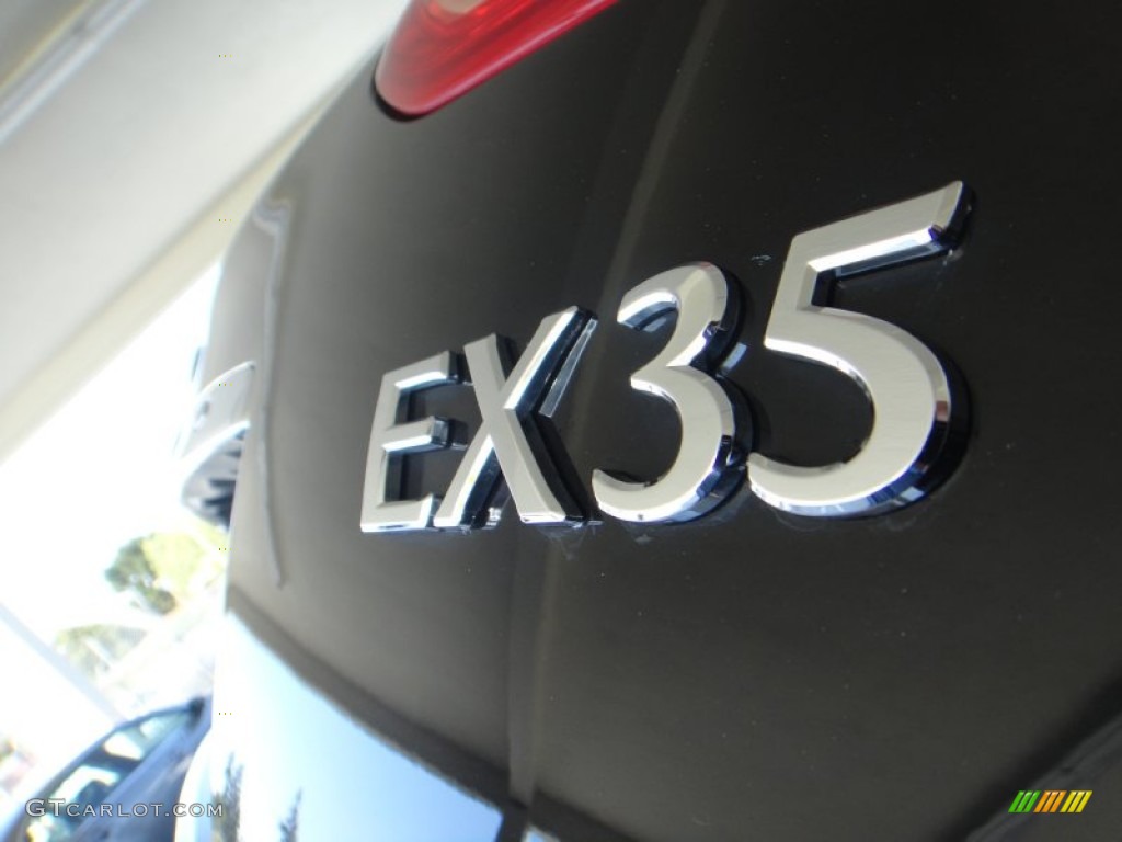 2010 EX 35 Journey AWD - Black Obsidian / Graphite photo #19