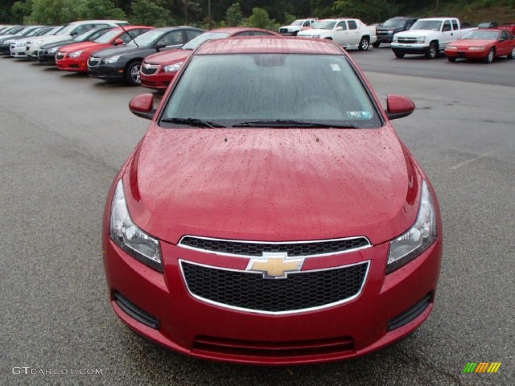 2014 Cruze LT - Crystal Red Tintcoat / Jet Black photo #3