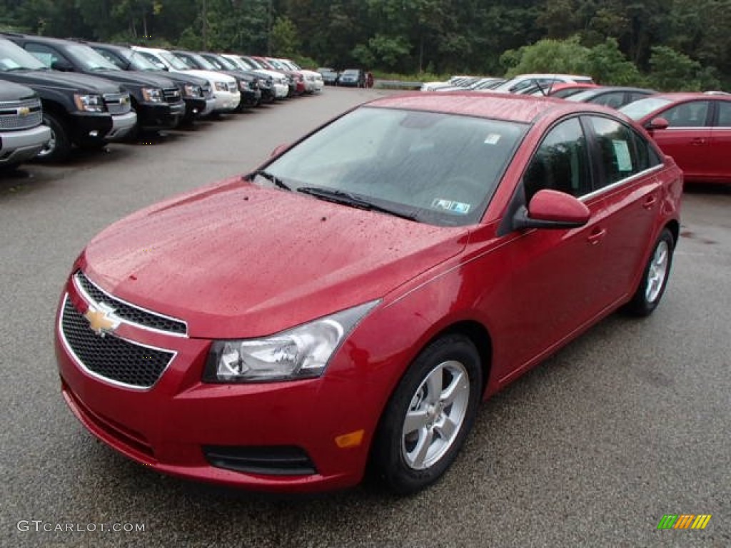 2014 Cruze LT - Crystal Red Tintcoat / Jet Black photo #4