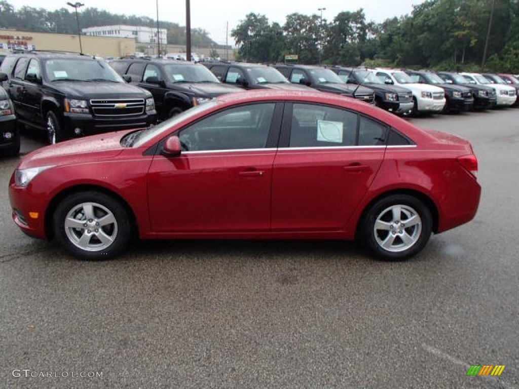 2014 Cruze LT - Crystal Red Tintcoat / Jet Black photo #5