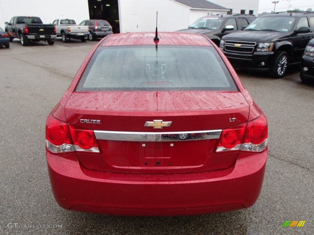 2014 Cruze LT - Crystal Red Tintcoat / Jet Black photo #7