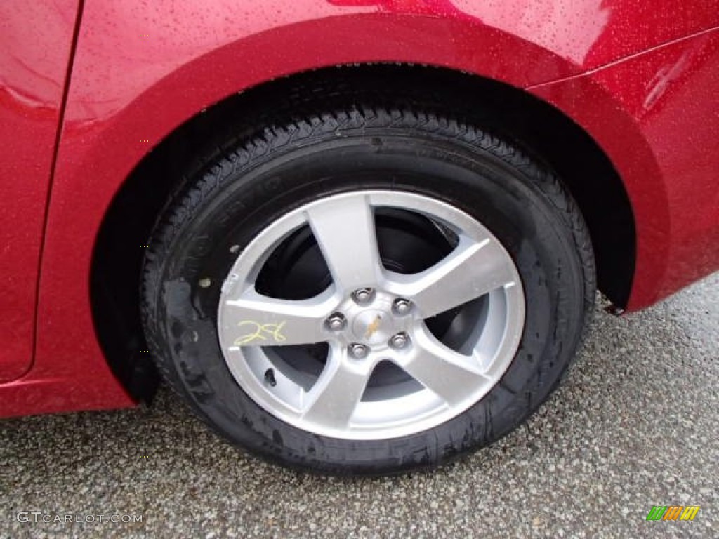2014 Cruze LT - Crystal Red Tintcoat / Jet Black photo #9