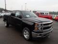 2014 Black Chevrolet Silverado 1500 LTZ Z71 Double Cab 4x4  photo #2