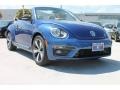 2013 Reef Blue Metallic Volkswagen Beetle Turbo Convertible  photo #1