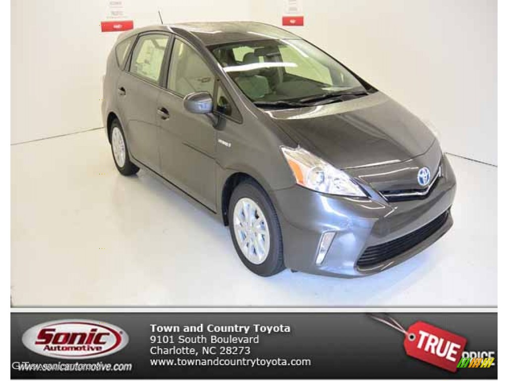 Magnetic Gray Metallic Toyota Prius v