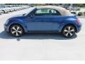 2013 Reef Blue Metallic Volkswagen Beetle Turbo Convertible  photo #12