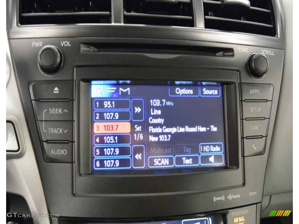 2013 Prius v Three Hybrid - Magnetic Gray Metallic / Misty Gray photo #18