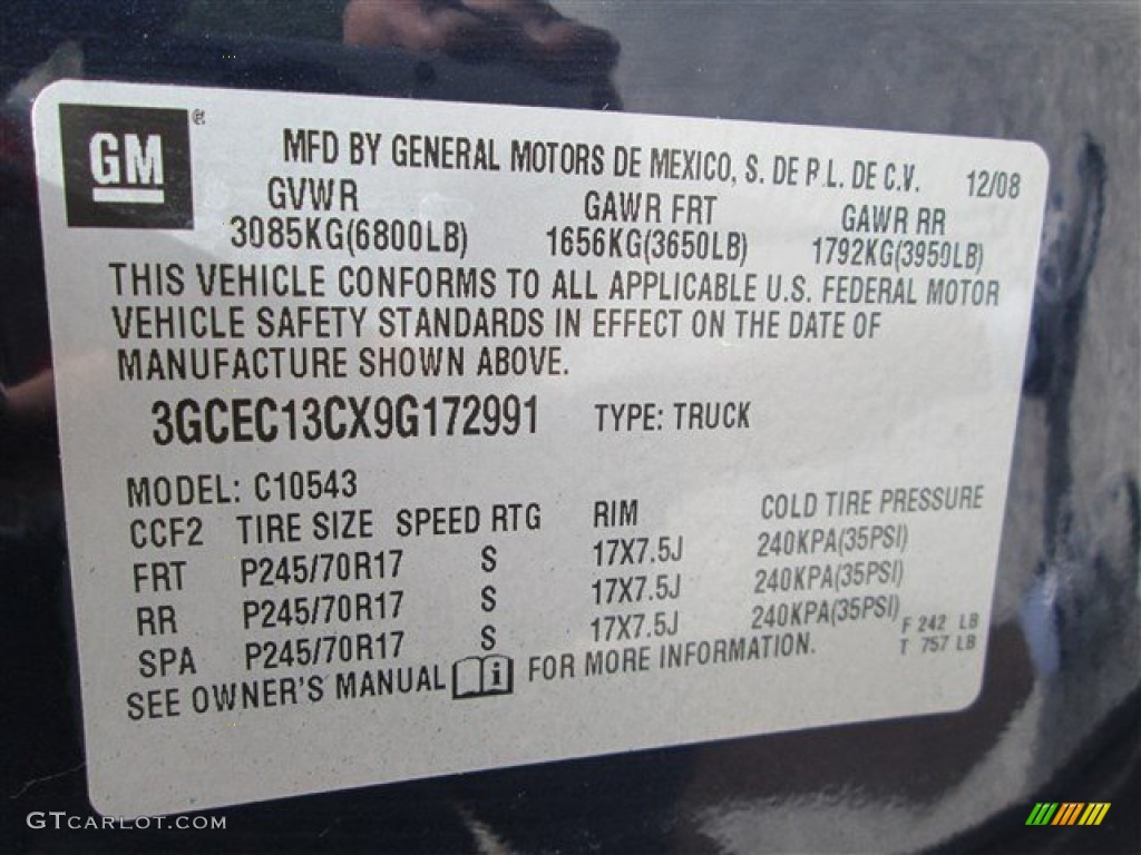 2009 Silverado 1500 LS Crew Cab - Imperial Blue Metallic / Dark Titanium photo #12