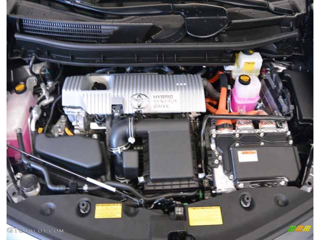 2013 Prius v Three Hybrid - Magnetic Gray Metallic / Misty Gray photo #33