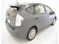 2013 Magnetic Gray Metallic Toyota Prius v Three Hybrid  photo #37
