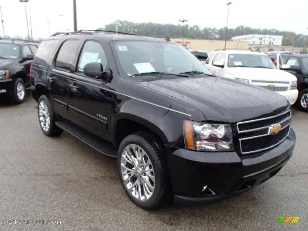 Black 2014 Chevrolet Tahoe LT 4x4 Exterior Photo #84925531