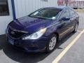 Indigo Blue Pearl - Sonata GLS Photo No. 4