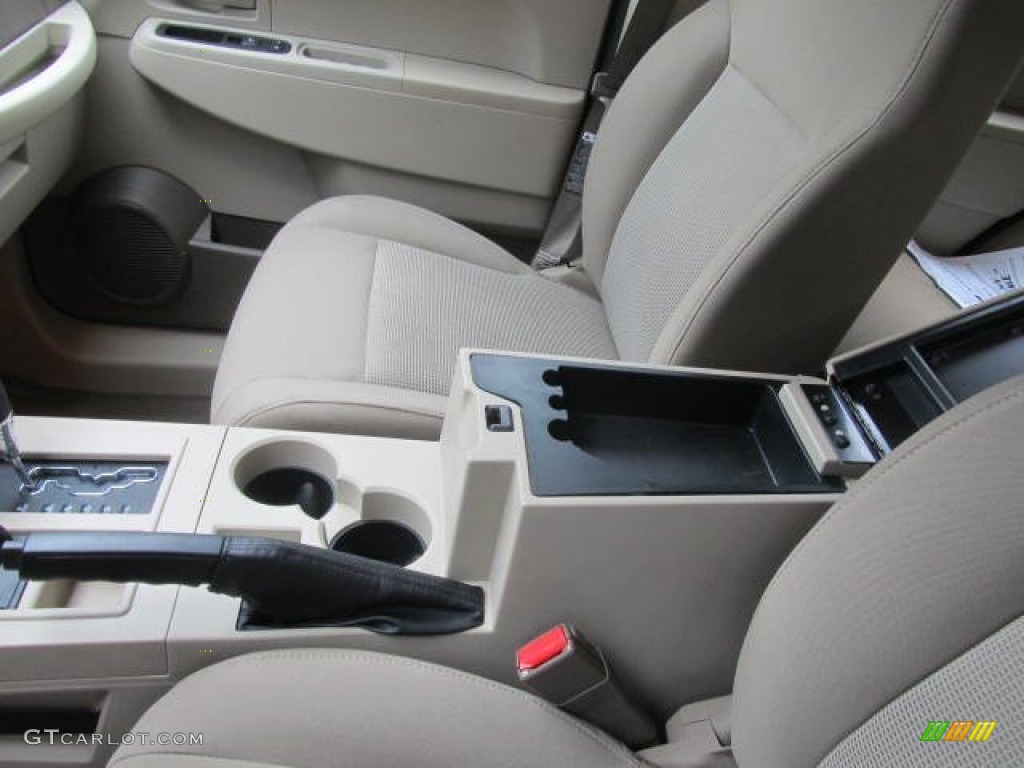 2008 Liberty Sport 4x4 - Jeep Green Metallic / Pastel Pebble Beige photo #18