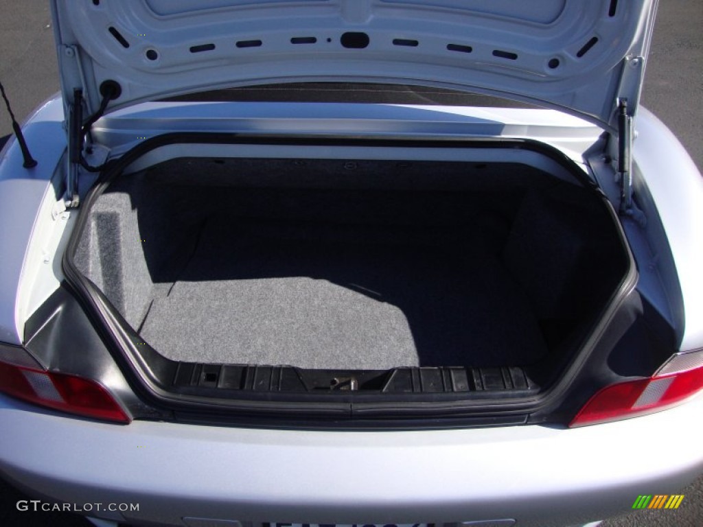 2002 Z3 2.5i Roadster - Titanium Silver Metallic / Black photo #19