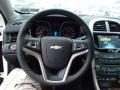 2013 Chevrolet Malibu Jet Black Interior Steering Wheel Photo