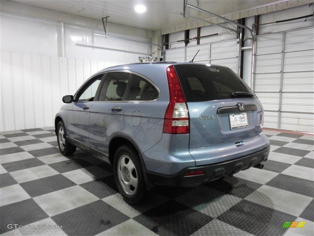 2009 CR-V LX - Glacier Blue Metallic / Gray photo #5