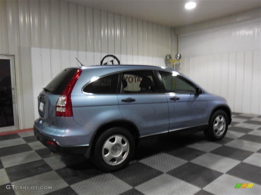 2009 CR-V LX - Glacier Blue Metallic / Gray photo #7