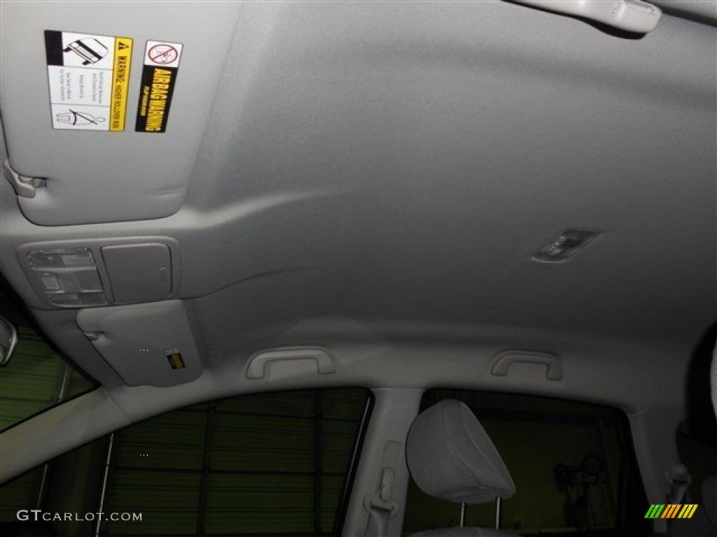 2009 CR-V LX - Glacier Blue Metallic / Gray photo #16