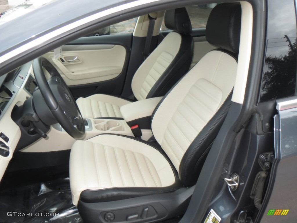 Cornsilk Beige Two Tone Interior 2010 Volkswagen CC Sport Photo #84931312
