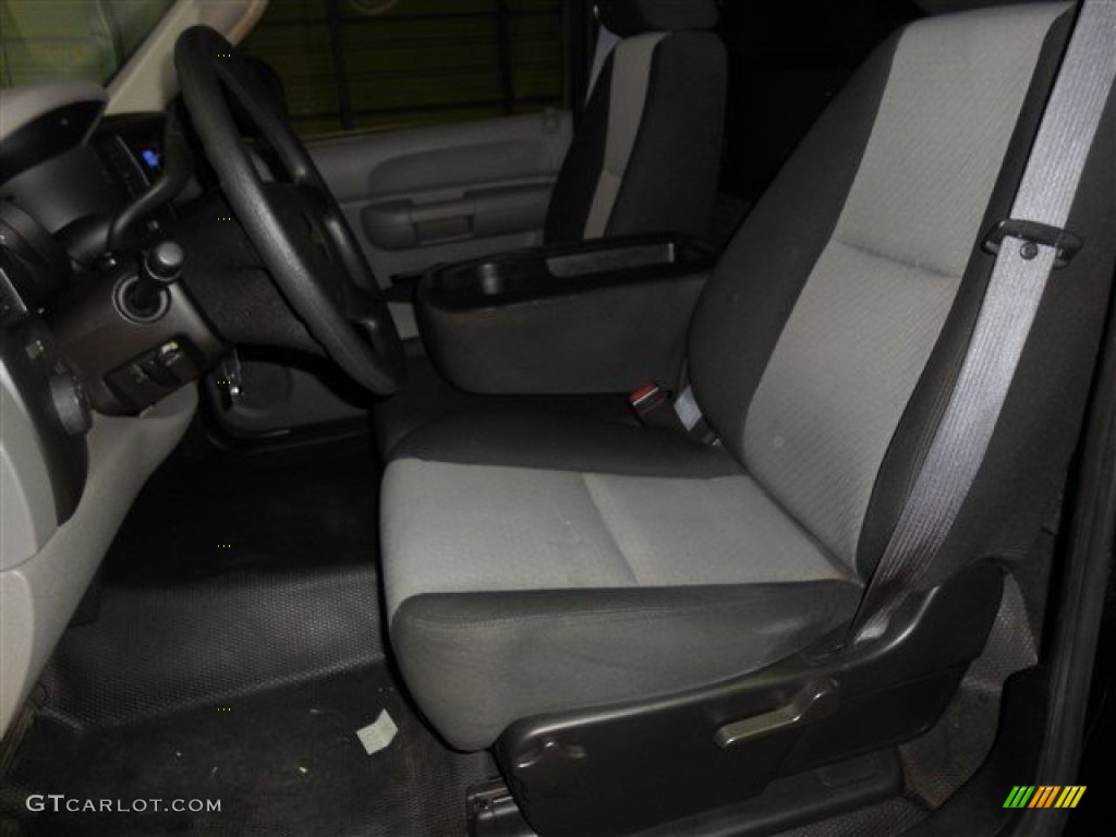 2009 Silverado 1500 Regular Cab - Black / Dark Titanium photo #11
