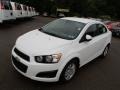 2013 Summit White Chevrolet Sonic LT Sedan  photo #4