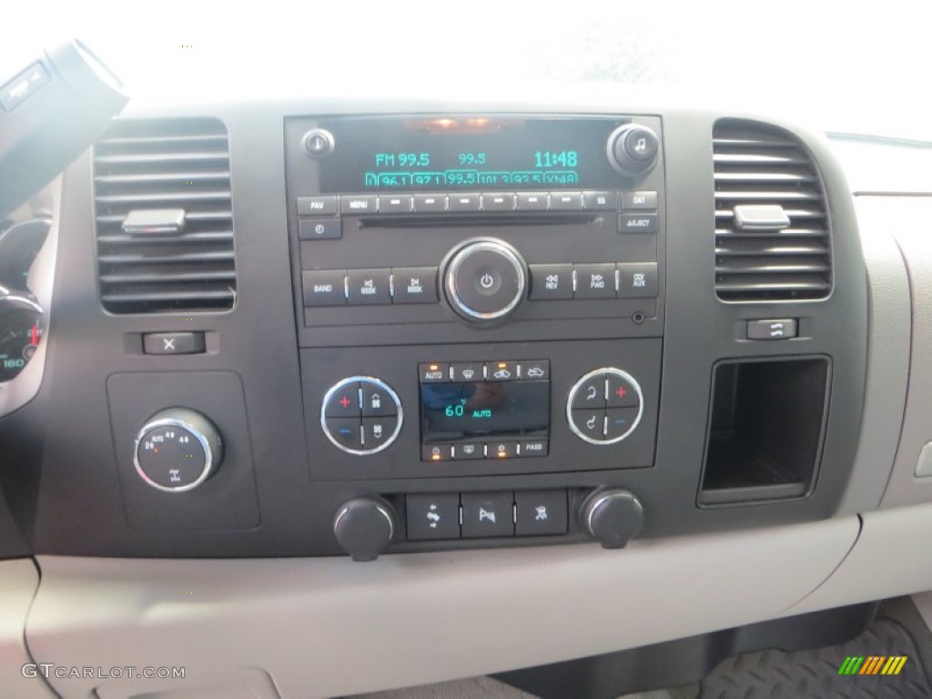 2010 Sierra 1500 SLE Extended Cab 4x4 - Summit White / Dark Titanium/Light Titanium photo #33