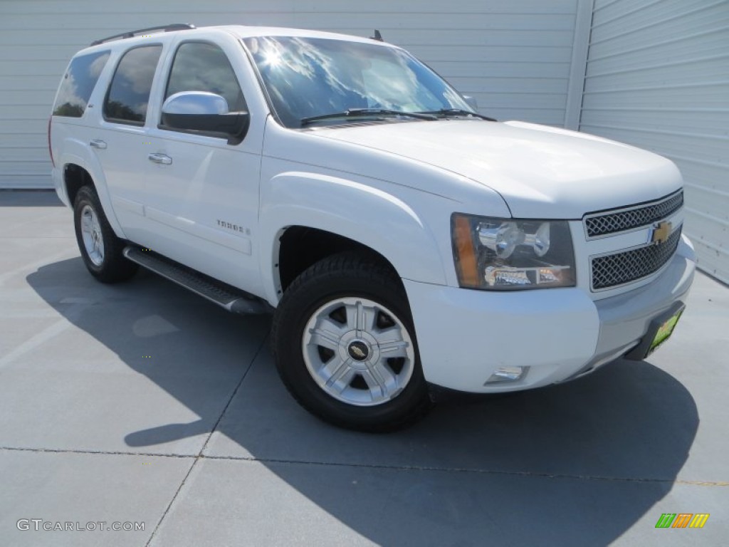 2007 Tahoe Z71 - Summit White / Morocco Brown/Ebony photo #1