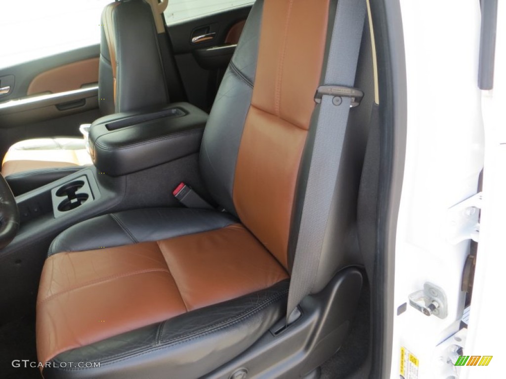 2007 Tahoe Z71 - Summit White / Morocco Brown/Ebony photo #33