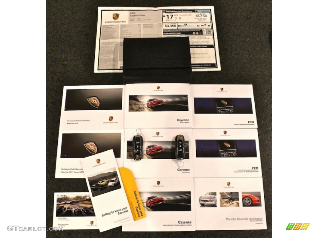 2013 Porsche Cayenne Turbo Books/Manuals Photos