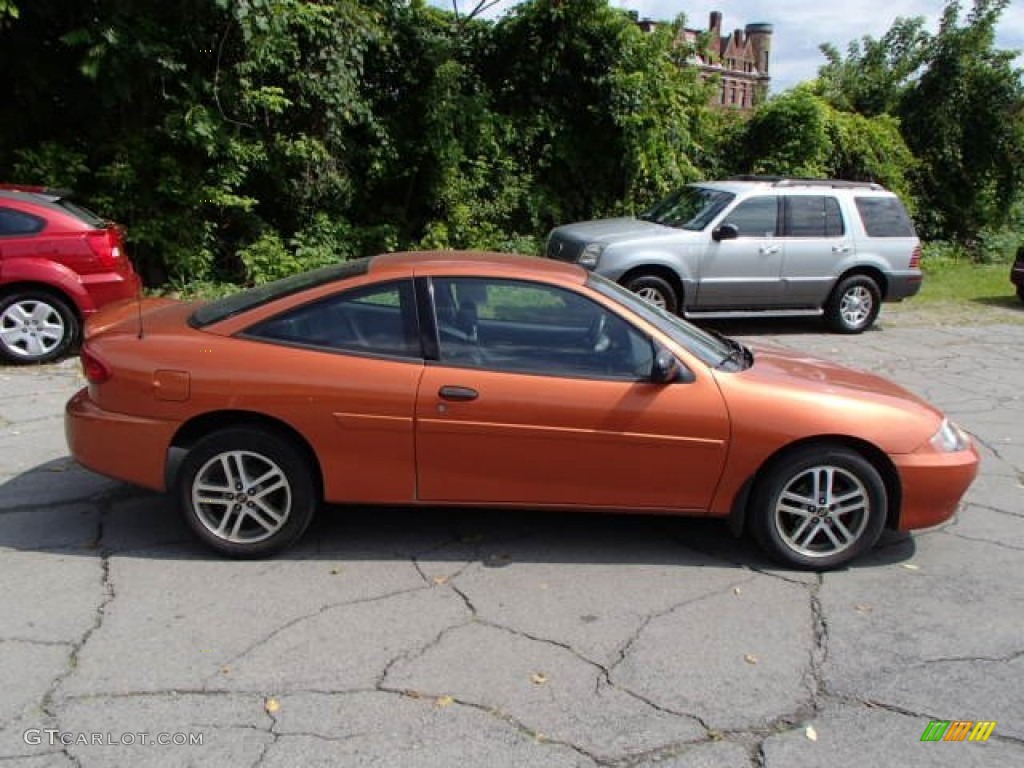 2004 Cavalier Coupe - Sunburst Orange / Graphite photo #1