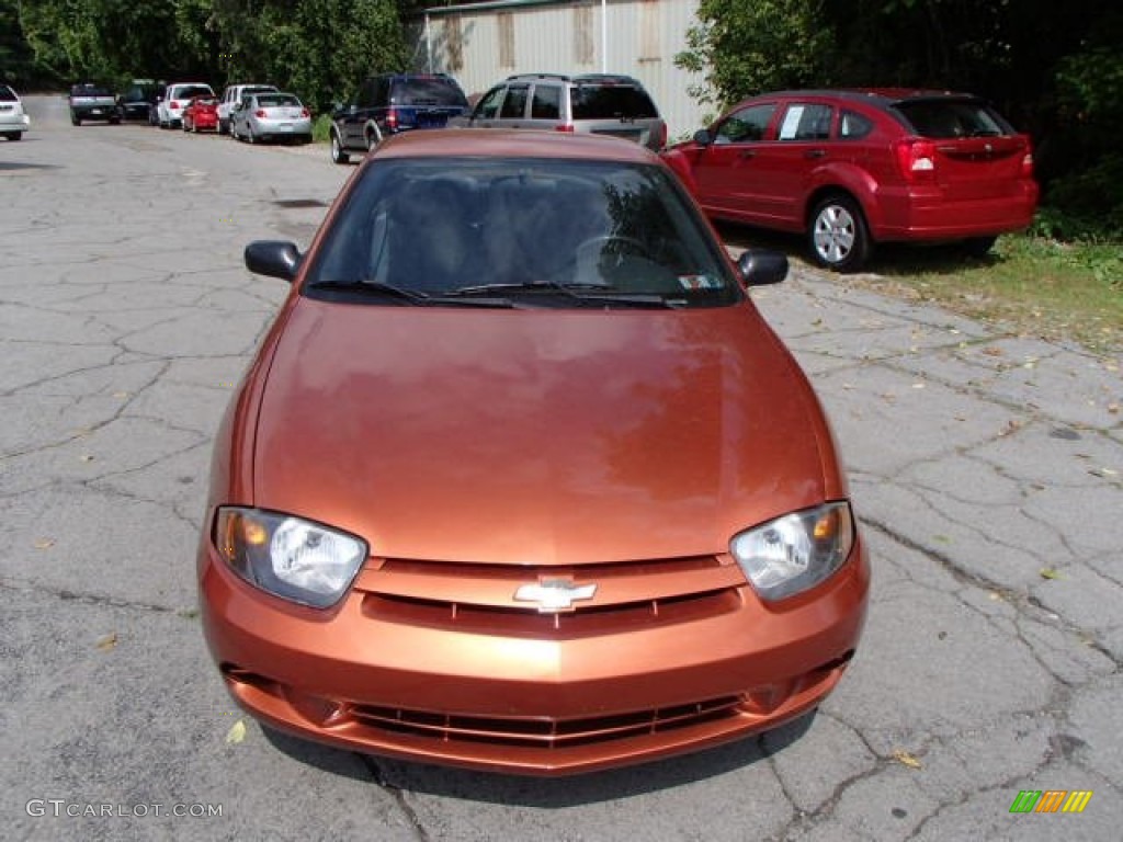 2004 Cavalier Coupe - Sunburst Orange / Graphite photo #3