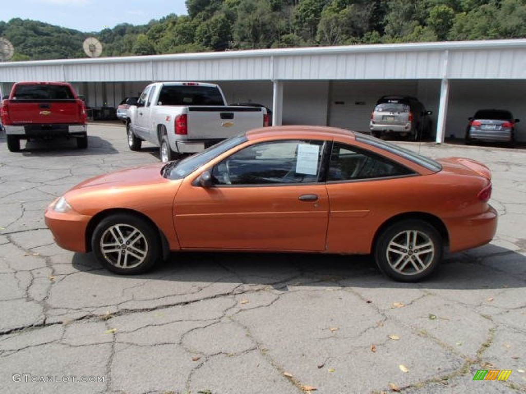 2004 Cavalier Coupe - Sunburst Orange / Graphite photo #5
