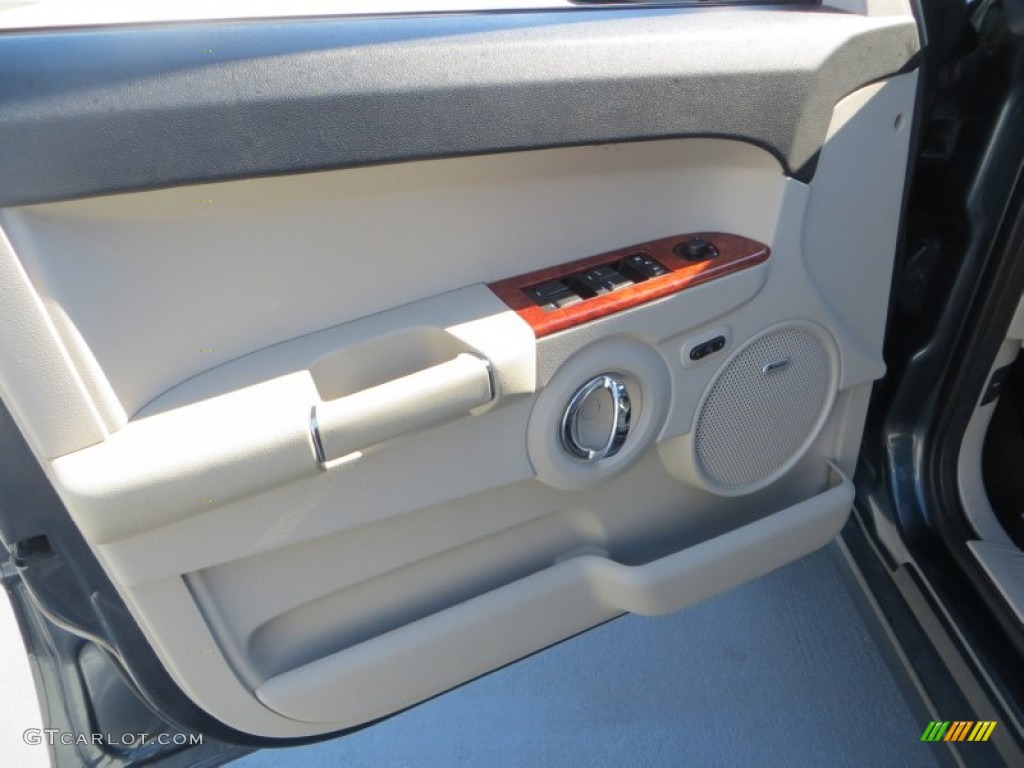 2007 Commander Limited - Steel Blue Metallic / Dark Slate Gray/Light Graystone photo #33