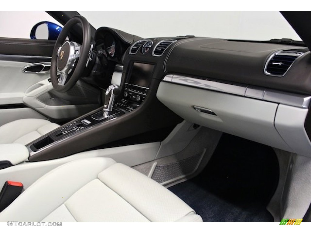2013 Porsche Boxster S Agate Grey/Pebble Grey Dashboard Photo #84935449