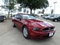 2014 Ruby Red Ford Mustang V6 Coupe  photo #7