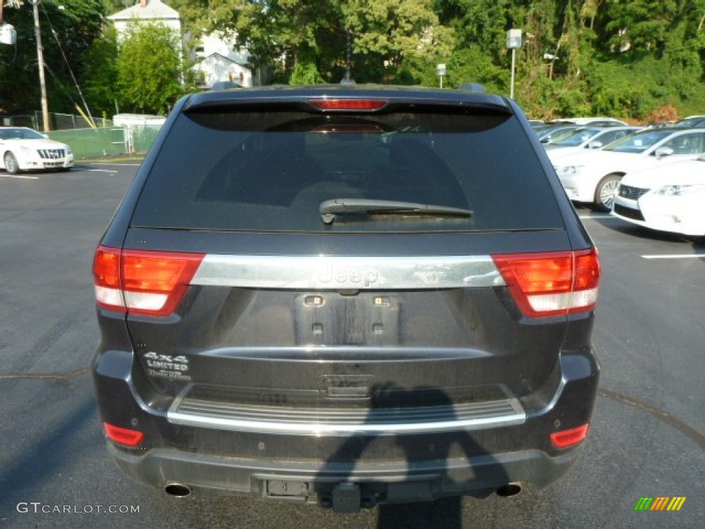 2011 Grand Cherokee Limited 4x4 - Blackberry Pearl / Dark Frost Beige/Light Frost Beige photo #12