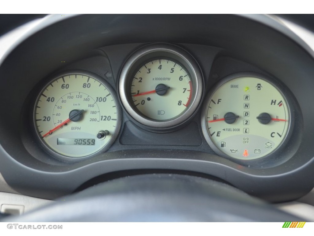 2001 Toyota RAV4 Standard RAV4 Model Gauges Photos