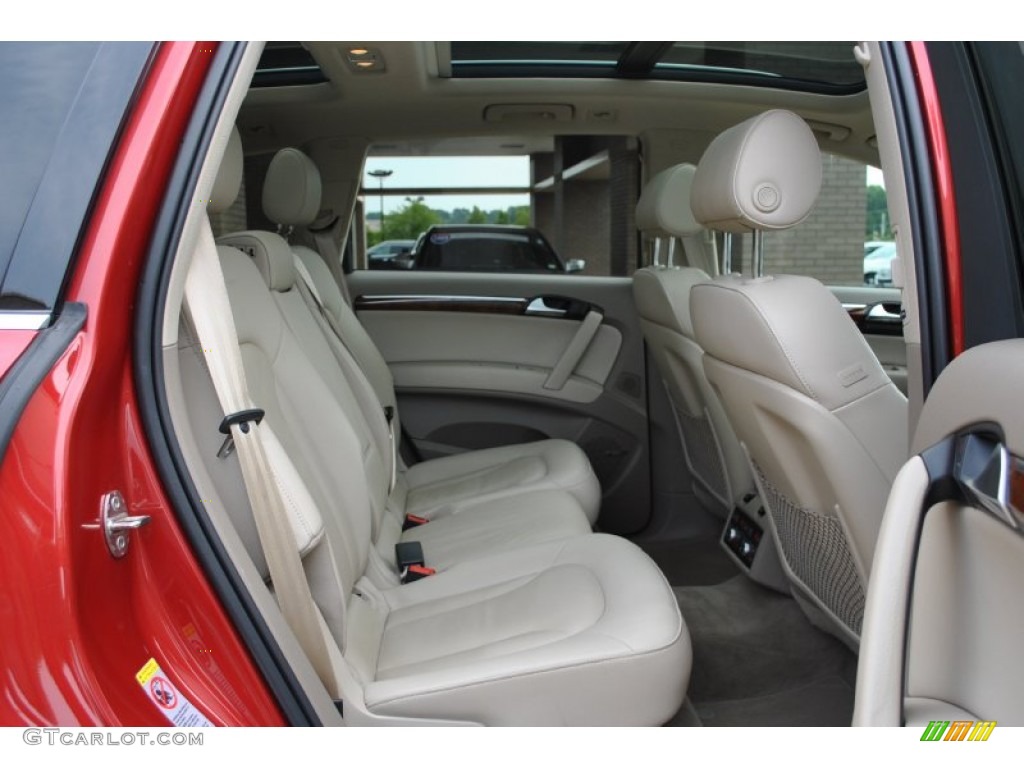 Cardamom Beige Interior 2008 Audi Q7 3.6 Premium quattro Photo #84937210